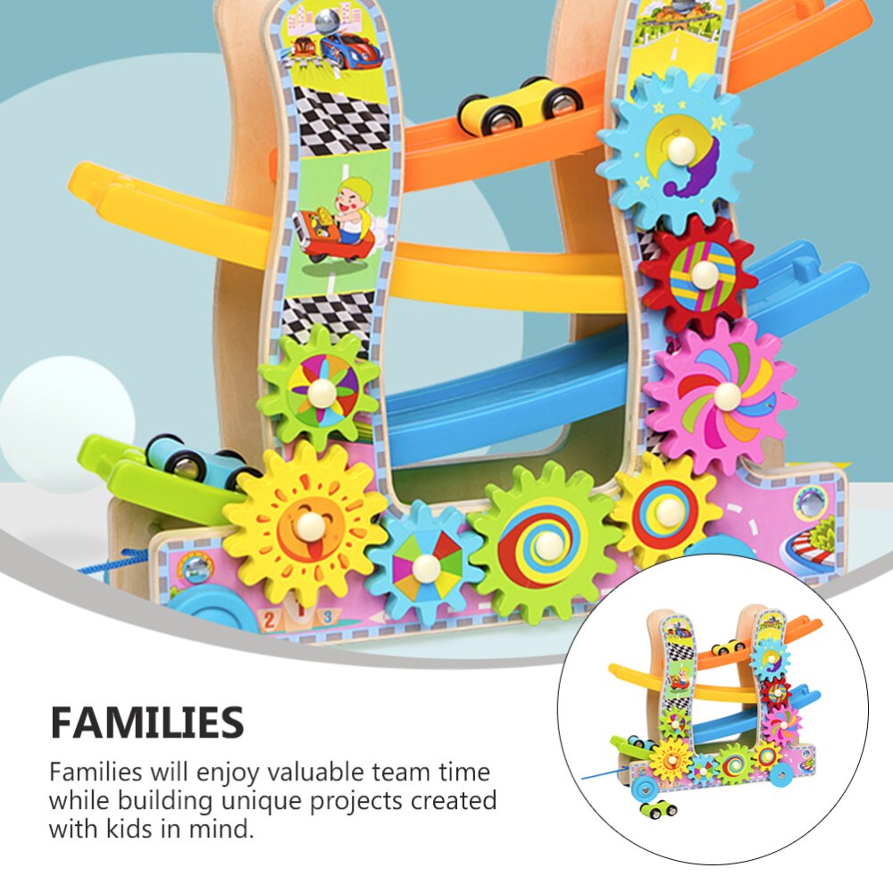 1 Set Adorable Durable Practical Car Gliding Ladder Kids Early Education