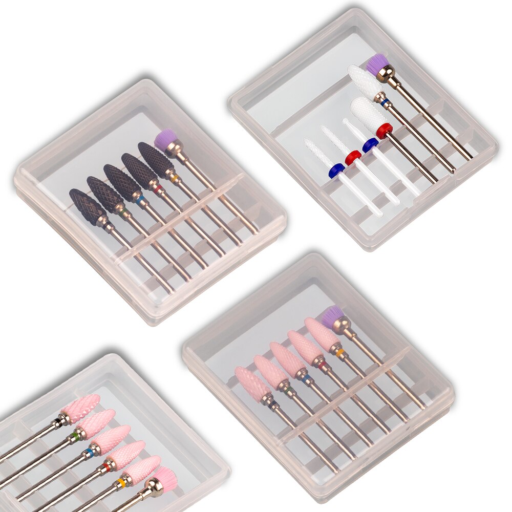 Frees Voor Manicure Set Van Keramische Frees Keramische Nail Sander Bits Machine Manicure Accessoires Cuticle Cutter