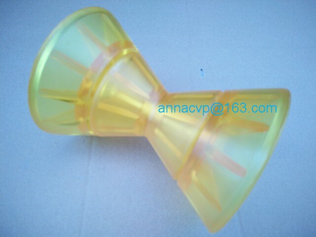 CVP bow roller for boat trailer , yellow PVC boat trailer roller, trailer parts.