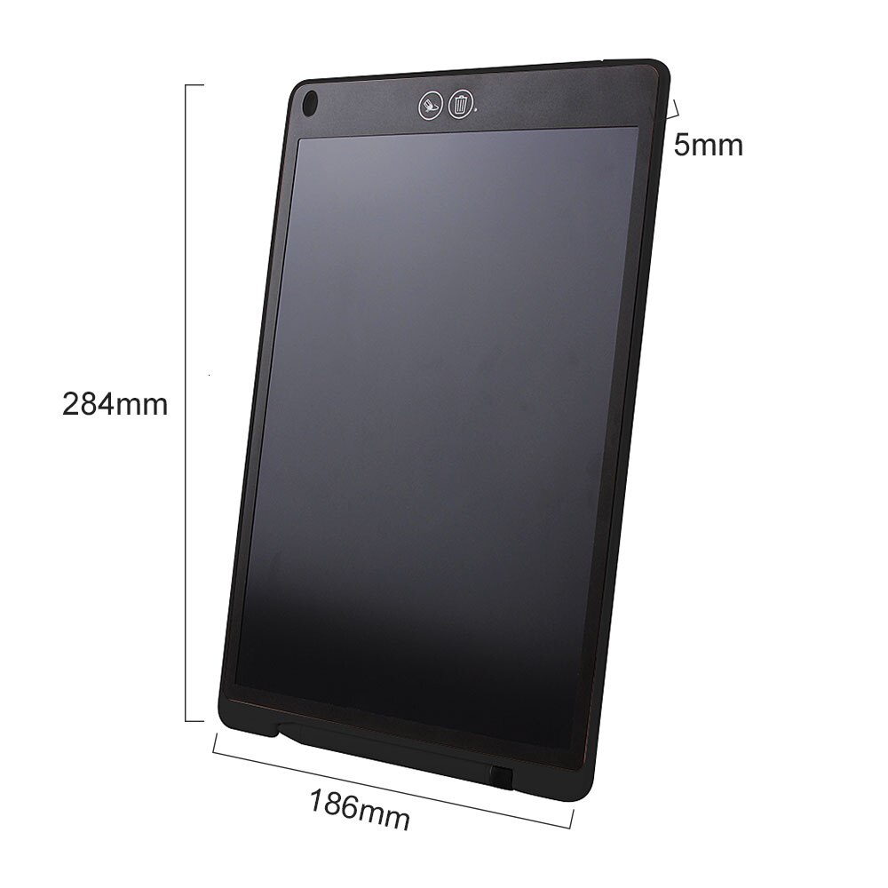 CHYI LCD Writing Tablet Digital Erasable Drawing Pad 12 Inch Partially Erasing Epaper Electronic Notepad Rough Handwriting Board