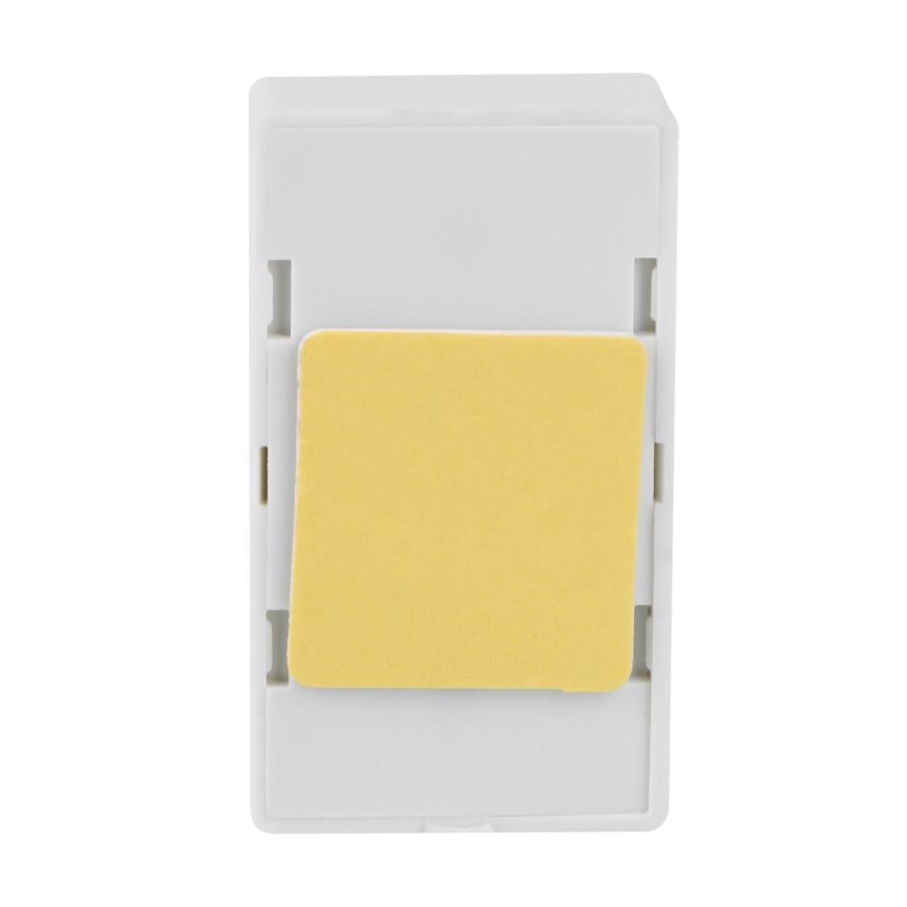 1 sztuk nowy doprowadziło bezprzewodowy dzwonek robić drzwi dzwonek i Wireles pilot 32 melodia piosenki biały bezpieczeństwo w domu użyj inteligentny dzwonek robić drzwi