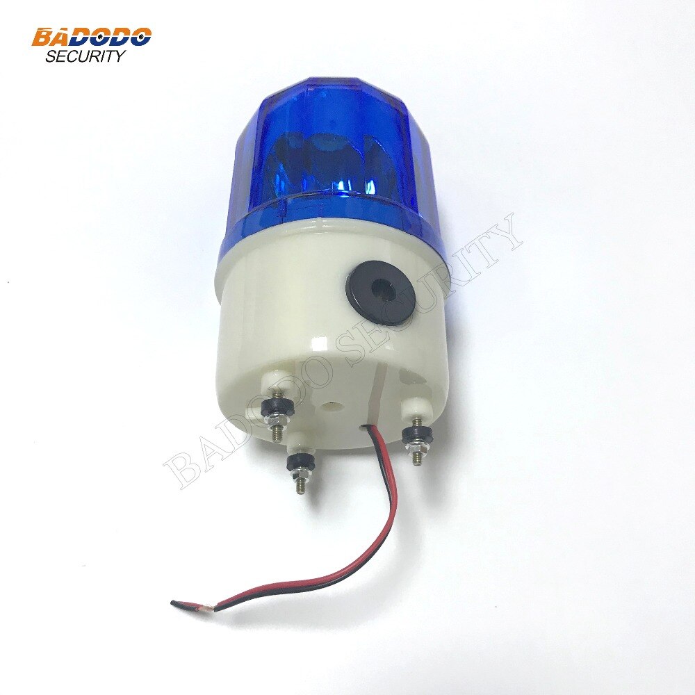 Alarm light for Sliding Gate opener Siren for Automatic Swing Gate Operator rotary alarm warning gate lamp 110dB sound alarm