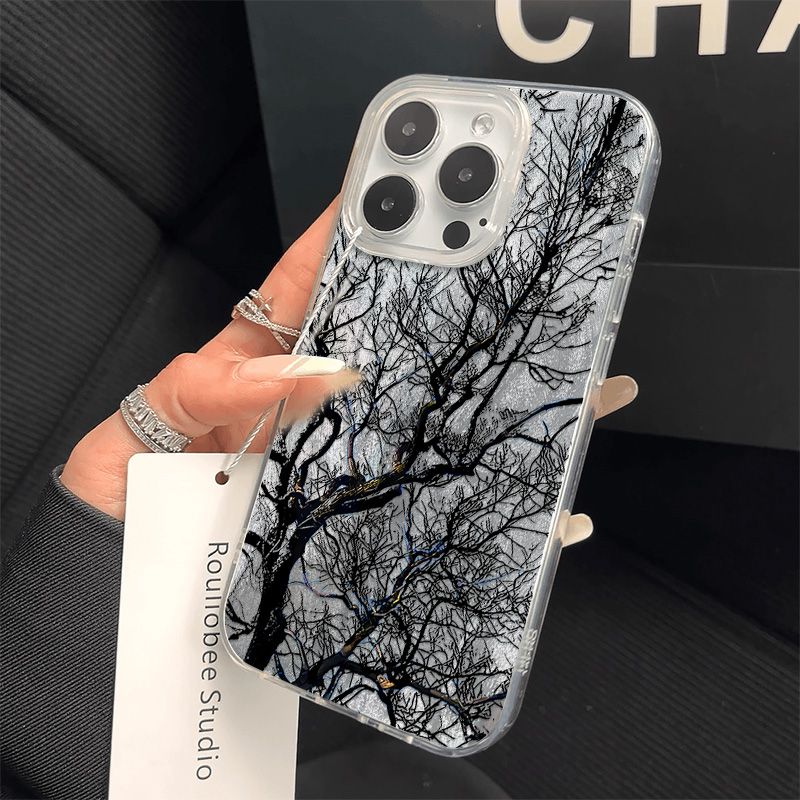 Deadwood Phone Cases for IPhone 14 ProMax Case 13 12 11 14 15 16 Pro XR XSMax X 7 8 15 Plus Senior Feather Gauze Bumper Cover