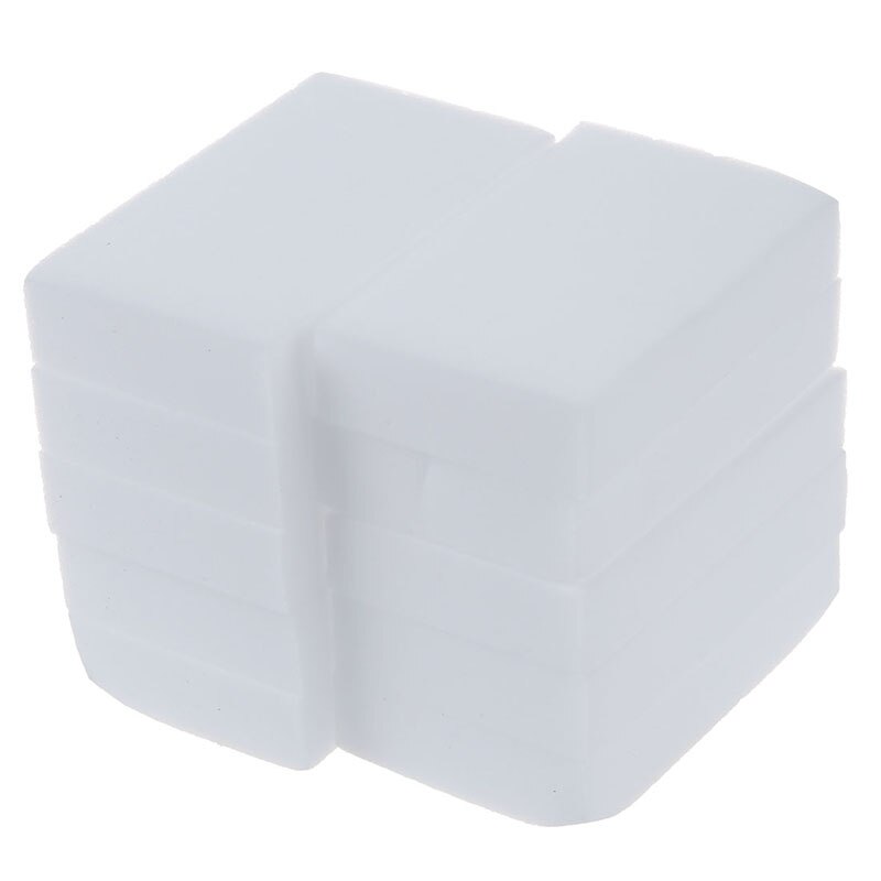 100x60x20mm 10pcs Magic Sponge Eraser Melamine Cleaner-white