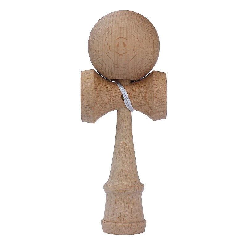 Bola de malabares tradicional de Japón divertida: Wood color