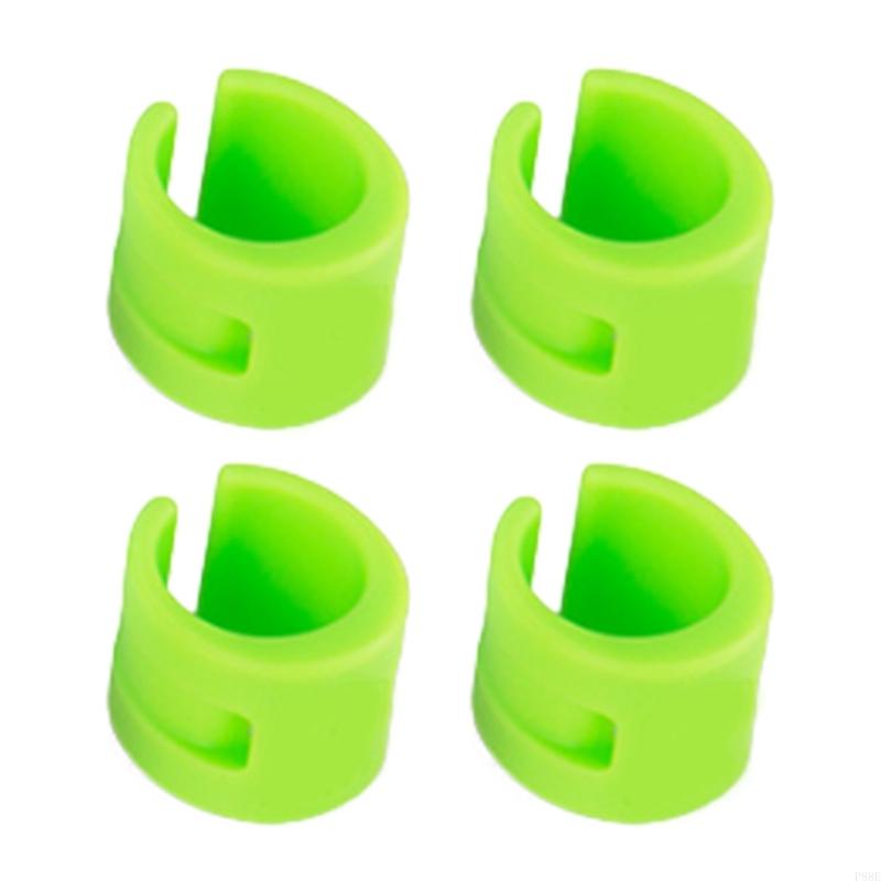 P88E 4 pezzi protezione fodero orizzontale per biciclette protezione telaio bici protezione pad protezioni in gomma anelli: verde