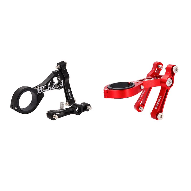 Soporte de sujeción de portabotellas doble para bicicleta MZYRH, ajustable, Compatible con tija de sillín de bicicleta, soporte de botella de agua trasera, jaula R
