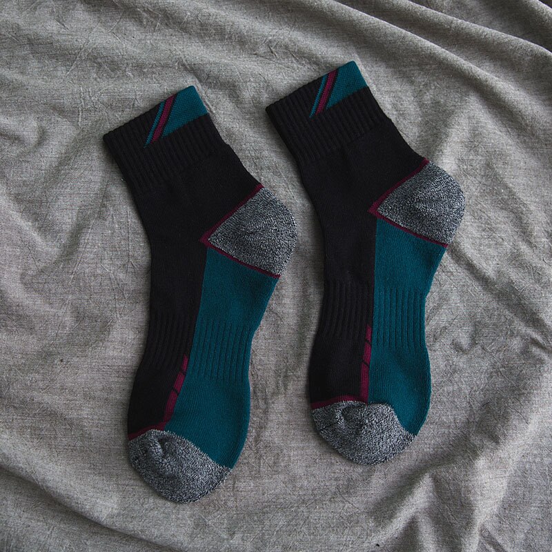 Chaussettes Tube en coton pour hommes, 1 paire, couleur unie, à la , décontractées, respirantes, européennes 39-44, hiver