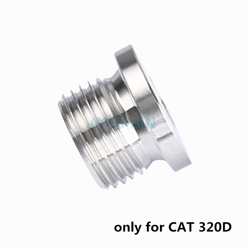 For CATERPILLAR CAT CAT320c 320d 320b Excavator travel motor gear oil screw drain valve plug excavator accessories: Default Title