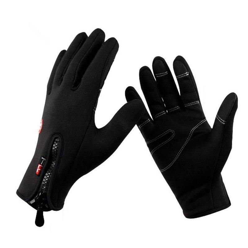 Gants de sport unisexe pour écran tactile, thermique et pour l'hiver, cyclisme, vélo, Ski, Camping en plein air, randonnée, moto, doigt complet