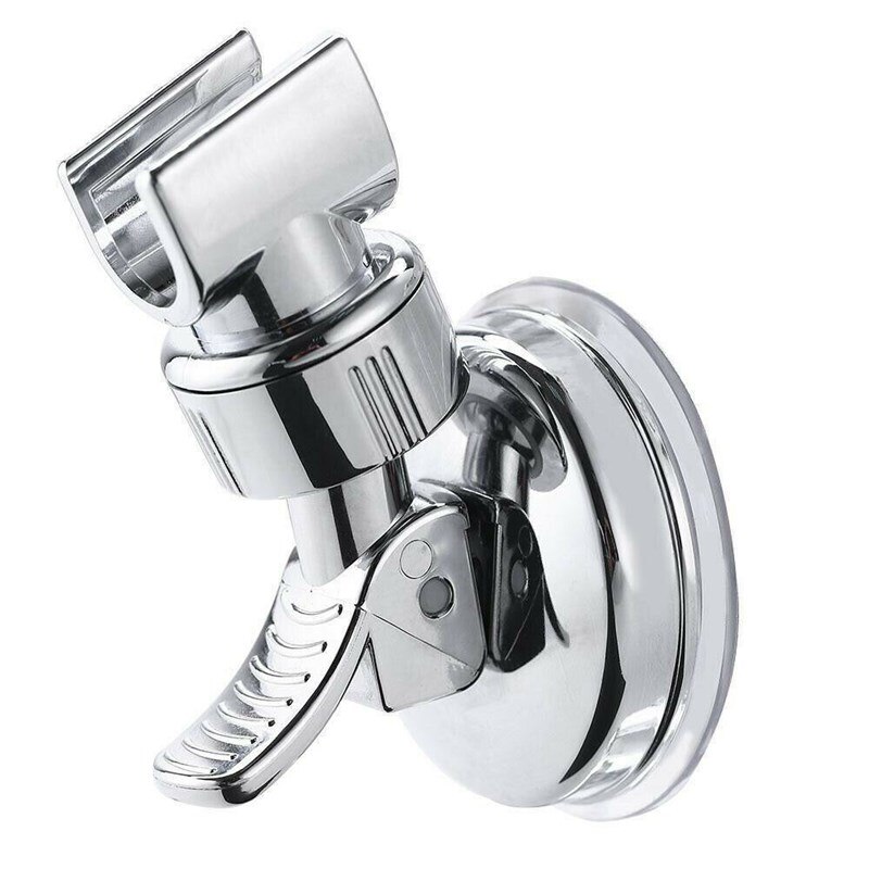 Universal Adjustable Hand Shower holder Suction cup holder Full Plating Shower Rail Head Holder Bathroom Bracket stable