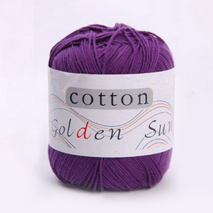 100% 50g/Roll Hand-knitted Cashmere Yarn for hand knitting baby wool hand-knitted Soft hand knitting: Violet