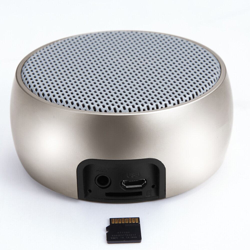 Metal Wireless Bluetooth Speaker Subwoofer Speakers Mp3 Player Portable Speaker Tweeter Aux Wifi Speaker Sound Audio