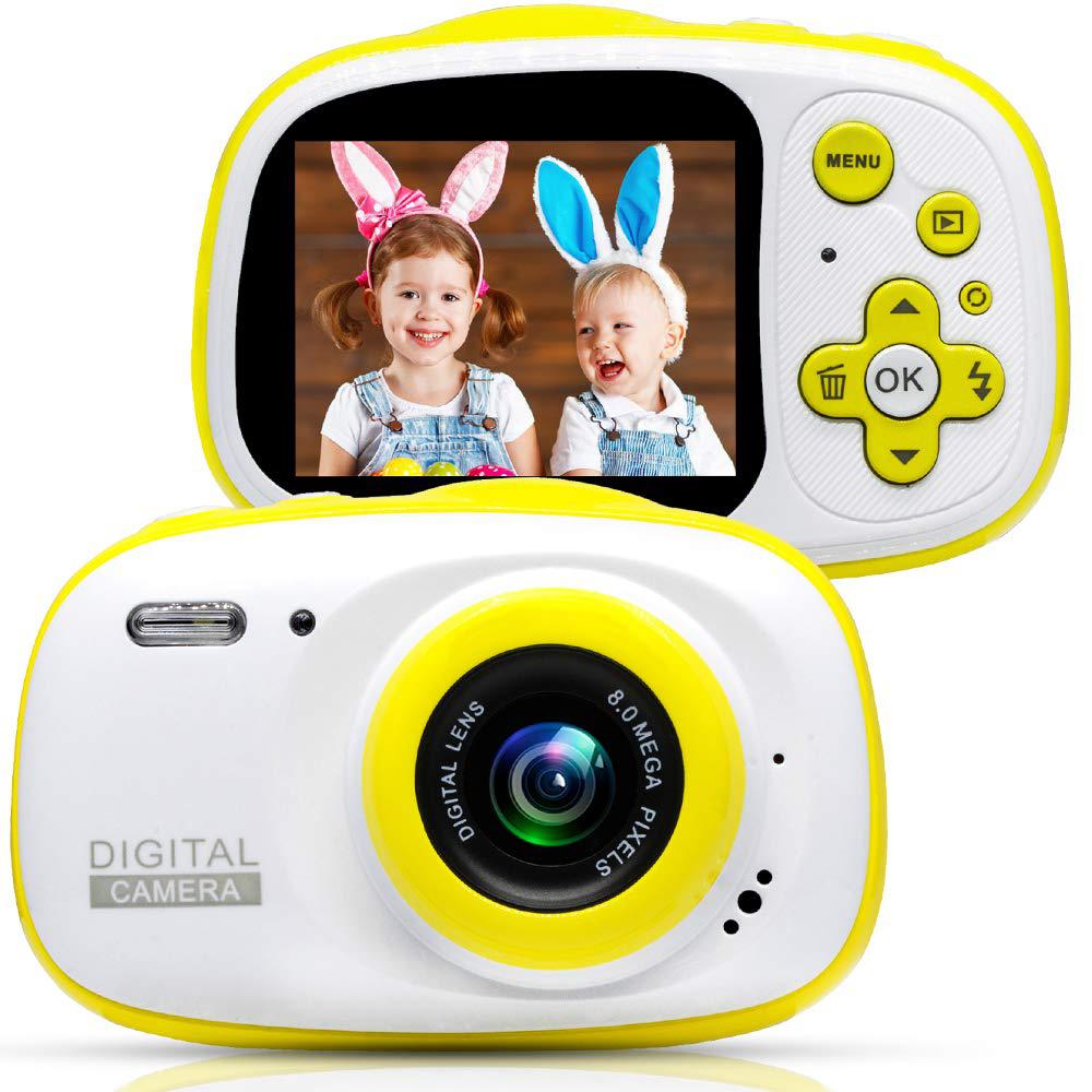 BEESCLOVER freundlicher Wasserdichte Digital Kamera Mini Art Camcorder für freundlicher Unterstützung MP3, MP4 mit 2,0 Zoll HD IPS Bildschirm r25