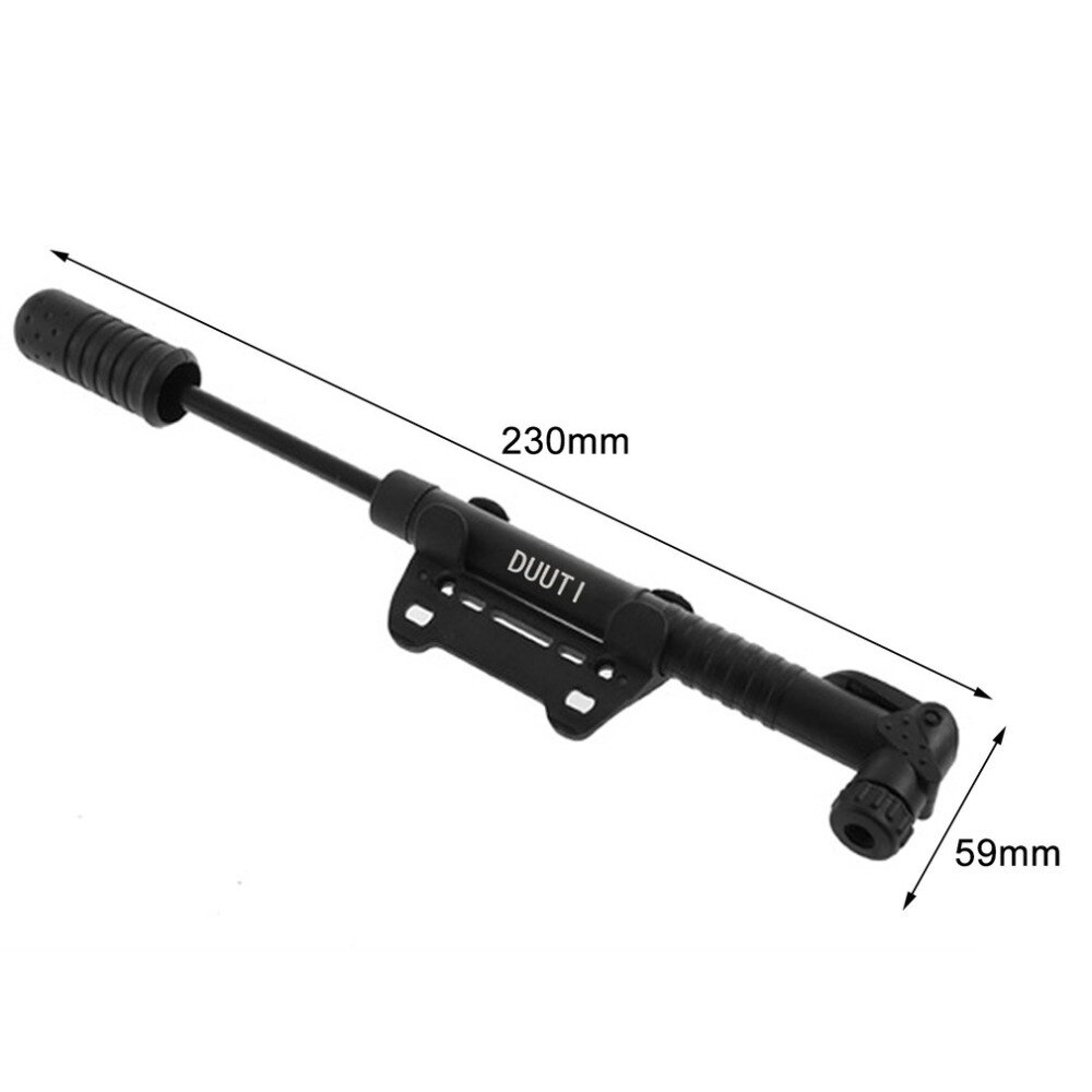 Neue Multi-funktionale Fahrrad Pumpe Tragbare Fahrrad Radfahren Fahrrad Luftpumpe Reifen Reifen Ball Mini Pumpe Schwarz Fahrrad Zubehör