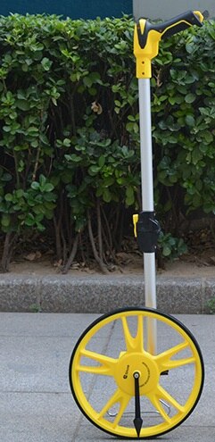 hand push mechanical distance measuring wheel road meter wheel ground range finder gauge