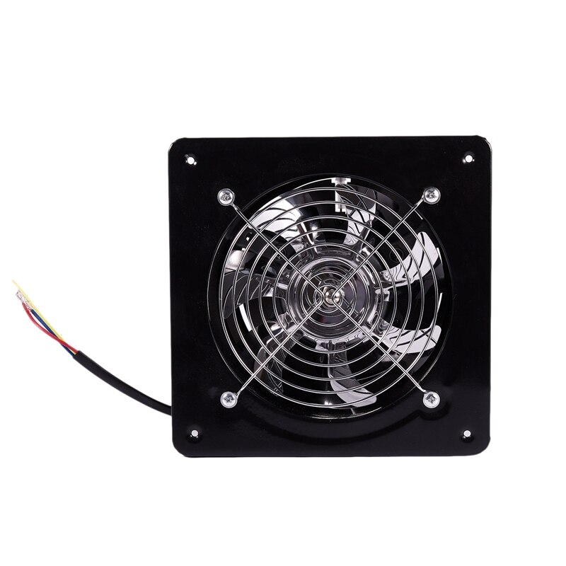 TOD-220V Exhaust Fan 6 Inch Ventilation Exhaust Fan Hanging Wall Mounted Low Noise Home Bathroom Kitchen Smoke Exhaust Fan A