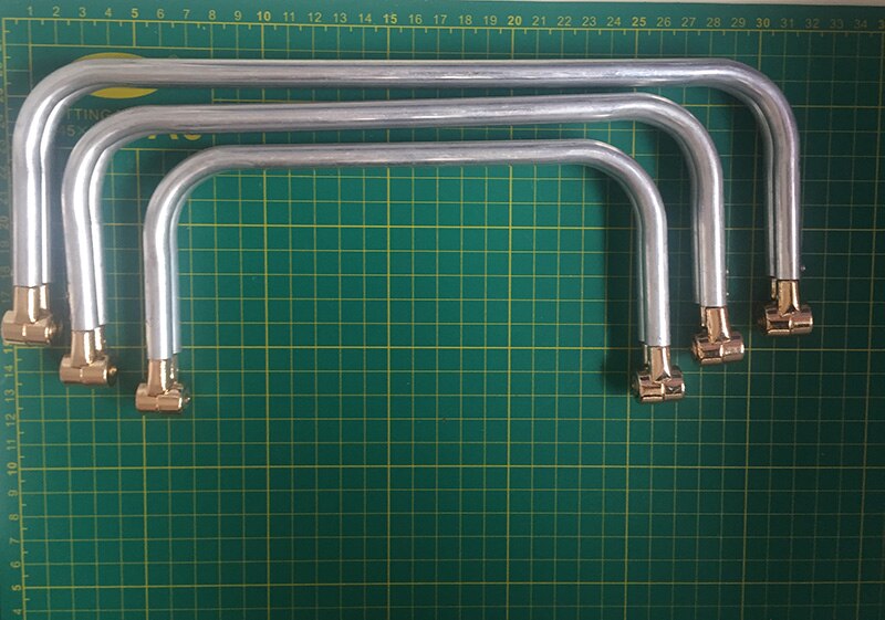 20cm 25cm 30cm Doctor Metal Bag Frame Metal Purse Frame Handbag Frames Square Bag Hardware DIY Bag Frame