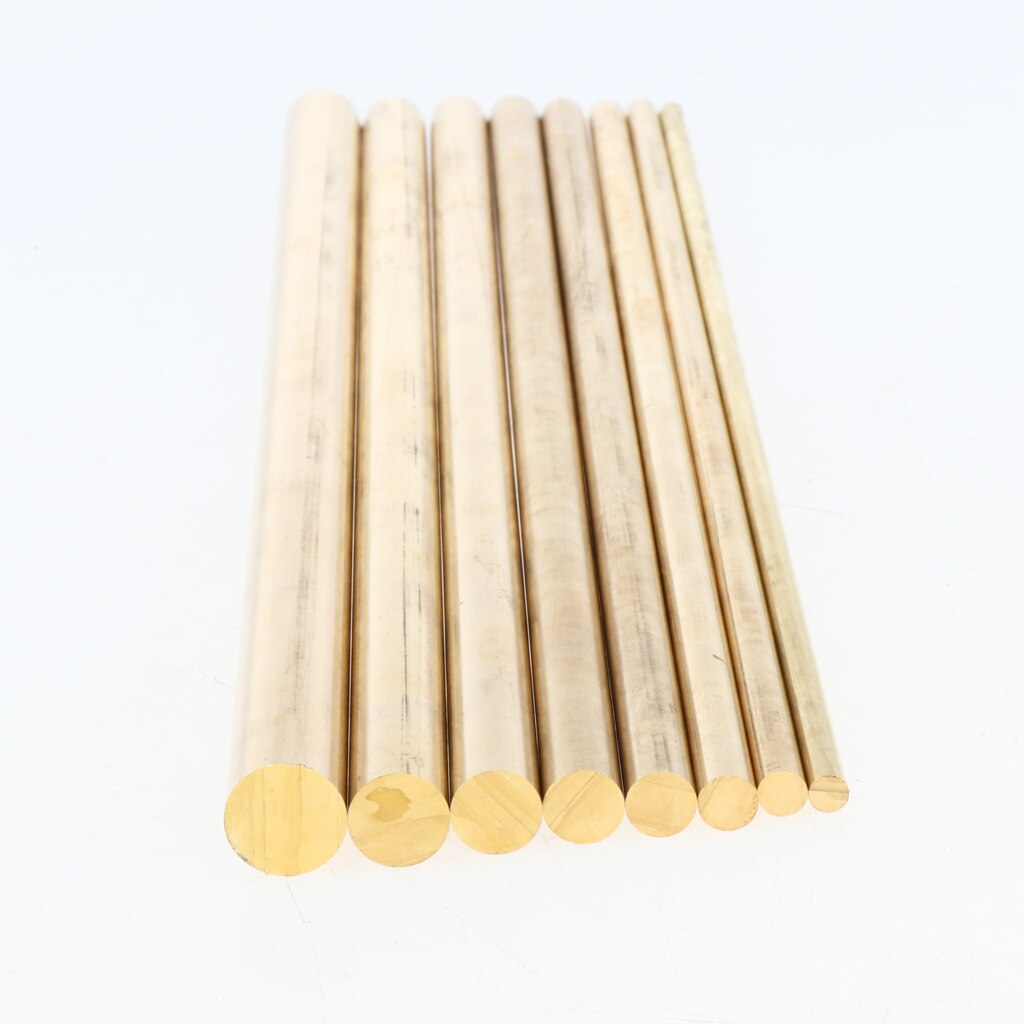 4mm 5mm 6mm 7mm 8mm 9mm 10mm 12mm Dia, 10' Length Solid Brass Round Rod Bar