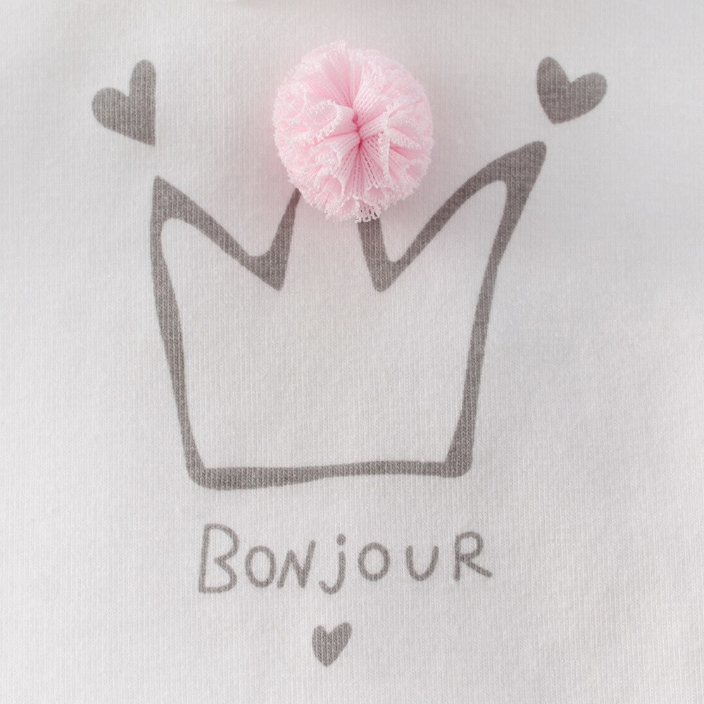 printemps infantile bébé filles à manches longues T-shirt enfants belle 100% couverture en coton enfants T-shirt
