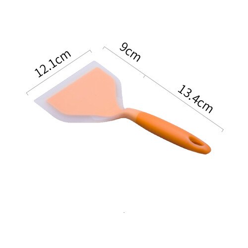 Aluminiumslegering jade simrede rissten mini rektangulært stegt æg non-stick pande tyk æg flad bund lille stegepande  ll101911: Orange