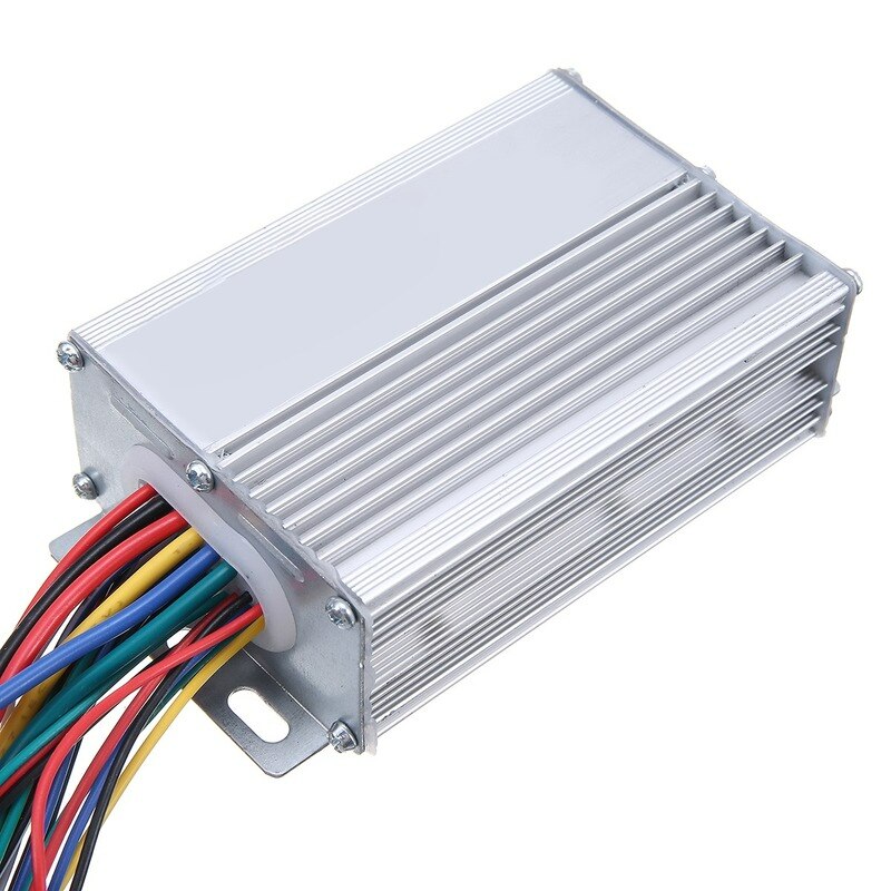 Motor de CC sin escobillas para bicicleta eléctrica, controlador de Motor de CC sin escobillas de 350W, 36V/48V, accesorios para Scooter