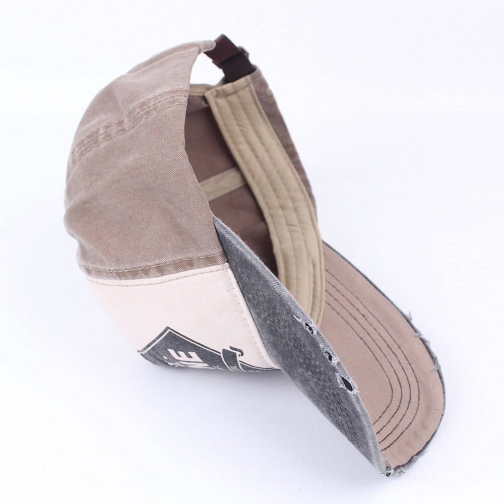 Unisex baseballpetten katoen distressed kleur bijpassende mannen en vrouwen hoeden met klep buitensporten pet met klep coole jongen