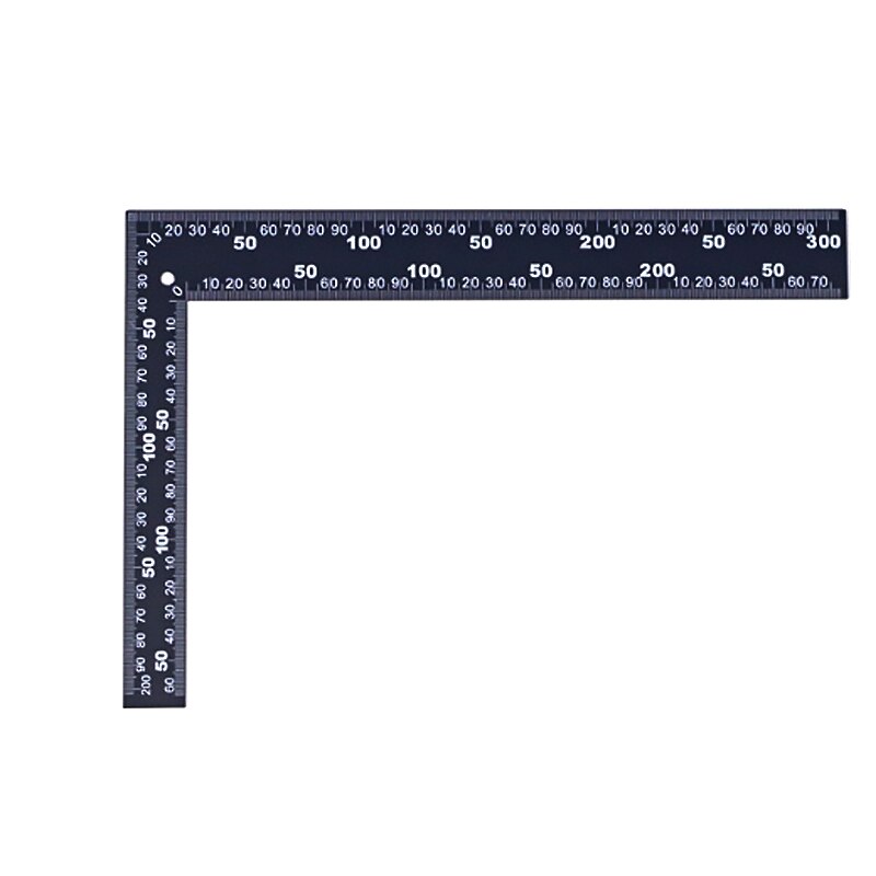 Metal Steel Engineers Try Square Set Wood Measuring Right Angle Ruler 90 Degrees Measurement Instruments Tool Деревообработка