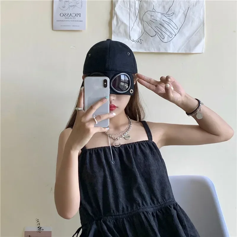 Aviator Hoed Zomer Persoonlijkheid Bril Baseball Cap Dames Unisex Zonnebril Heren Pet Baseballcap Jongens Pet