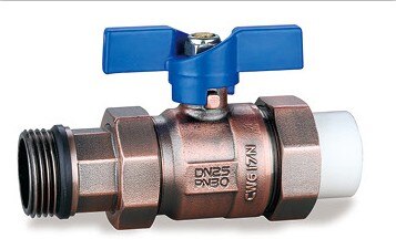 Factory direct high-end bronze water separator with electric actuator to set the water collector: 2pcs in set