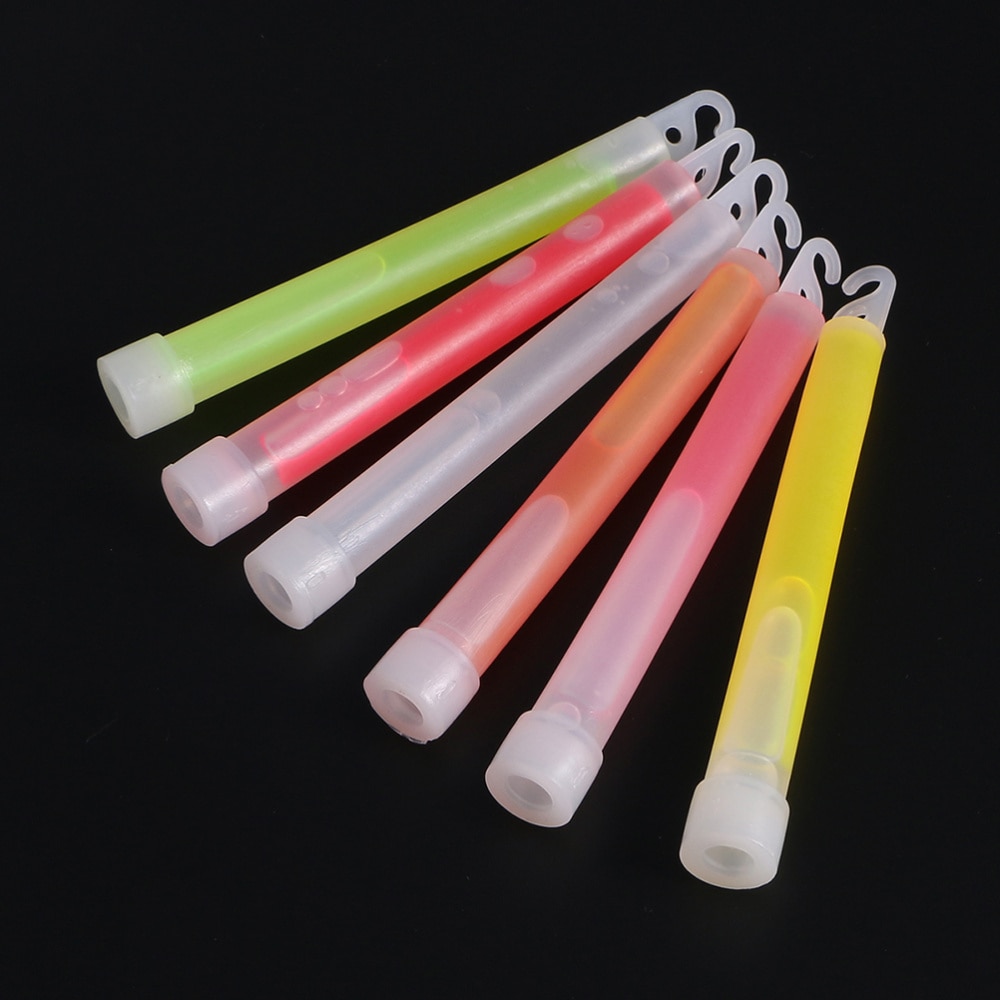 10PCS 6-INCH Industrial Grade Glow Sticks Ultra Bright Emergency Light Sticks - Green