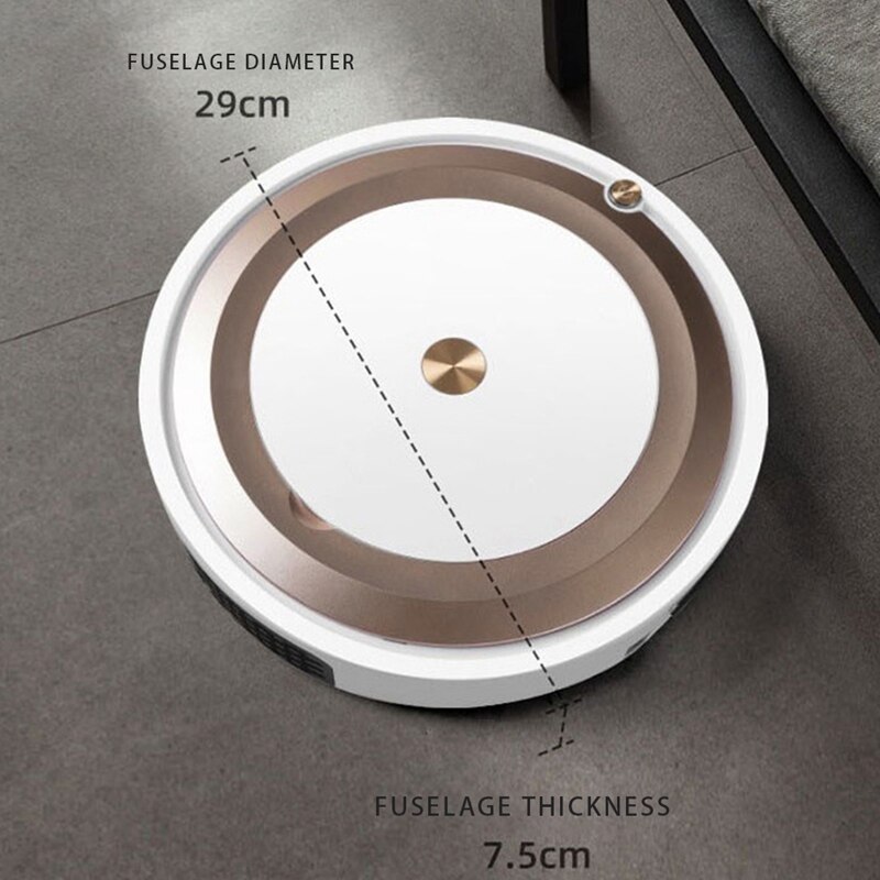 Robot Vacuum Cleaner, Bluetooth Connection,Smart Robotic Vacuum, A Great House Helper for Cleaning Floor to Carpet