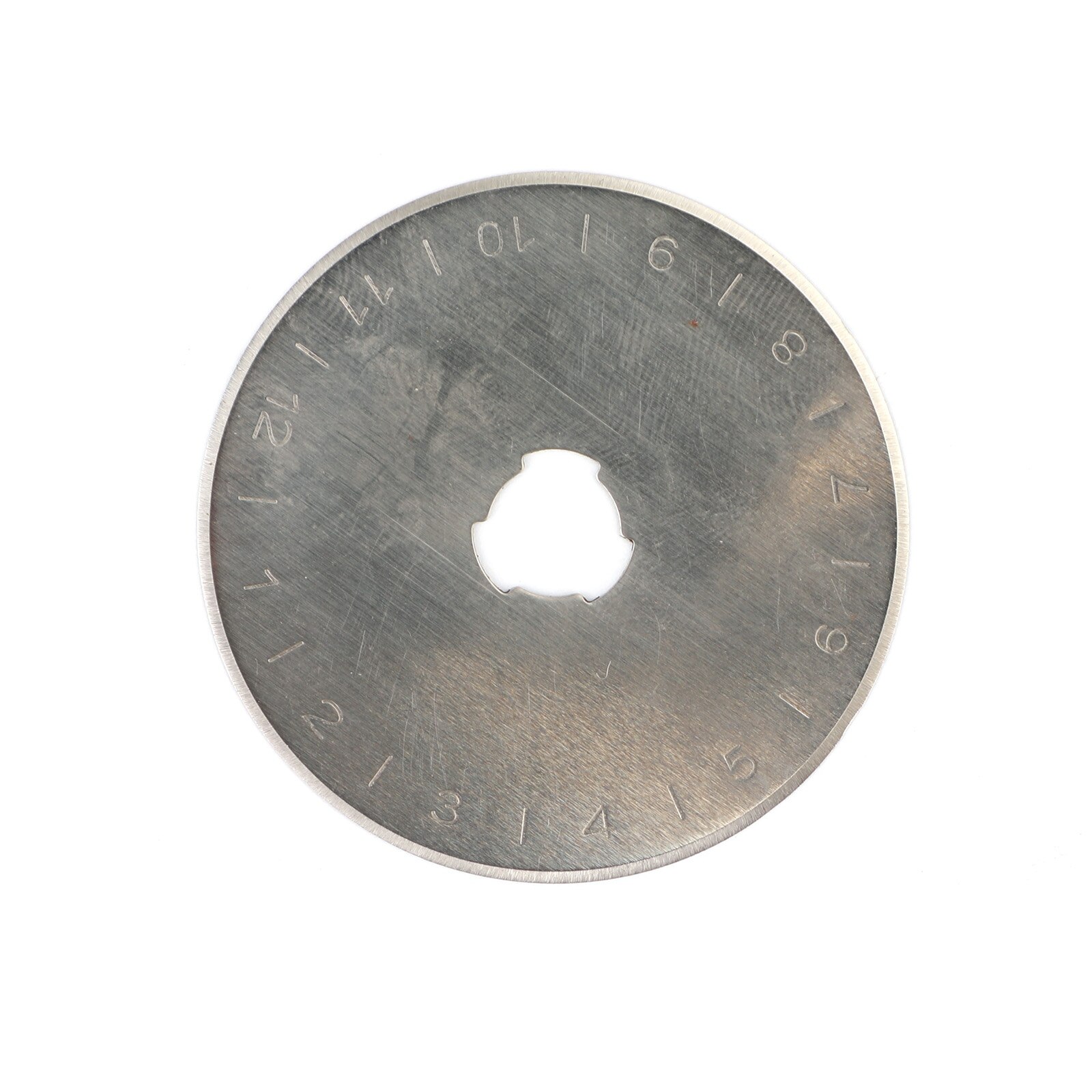 Areyourshop 45mm Rotary Cutter Sewing Quilters Fabric Leather Cutting Tool+1Pcs Scale Blades