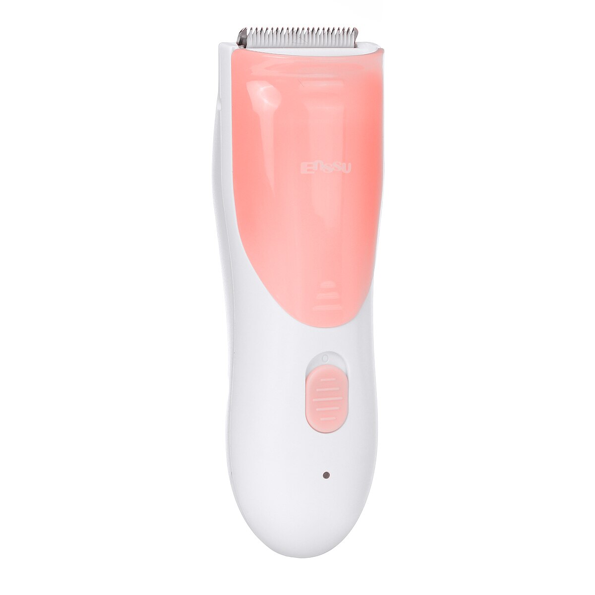 8pcs Baby Hair Clipper Child Hair Clippers Electric Quiet Trimmer Child Silent Cutting Machine Kids Infant Women Pet Hair Shaver: Pink