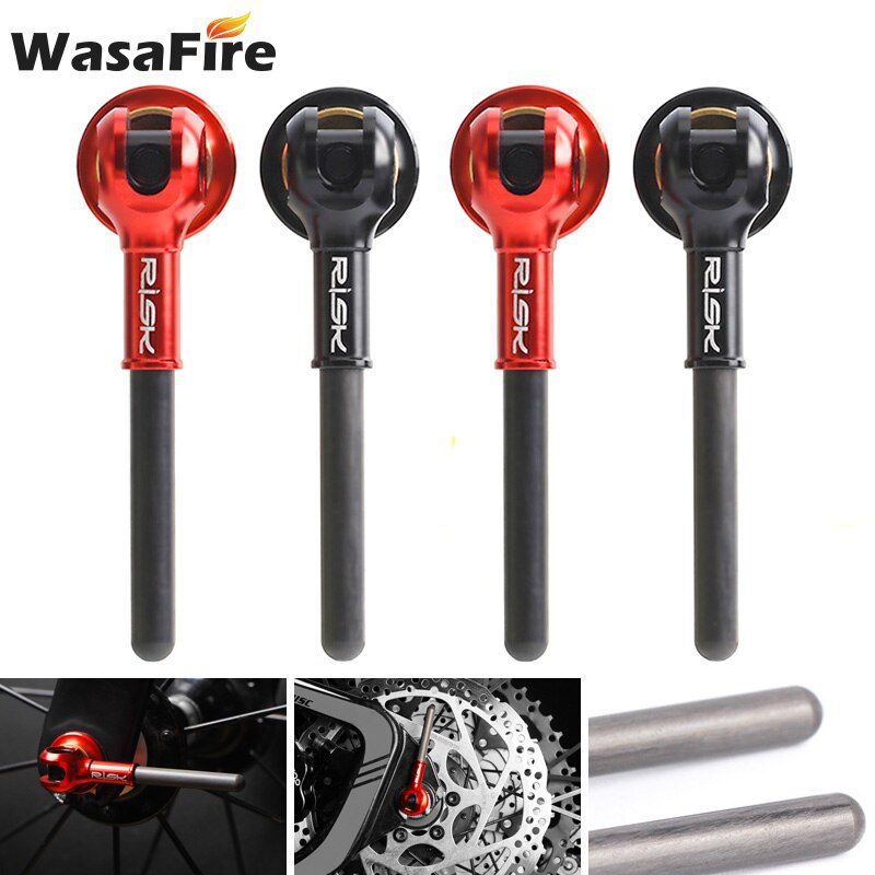 1 Pair Titanium MTB Road Bike Quick Release Skewer lever Mountain Bike Bicycle Cycling Hub Quick Release