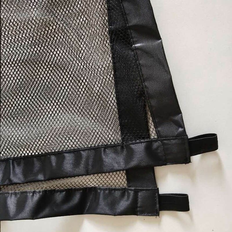 Puerta de malla plegable portátil para perros, valla de aislamiento para mascotas, barrera de caída para cachorros, recinto de guardia de seguridad para mascotas