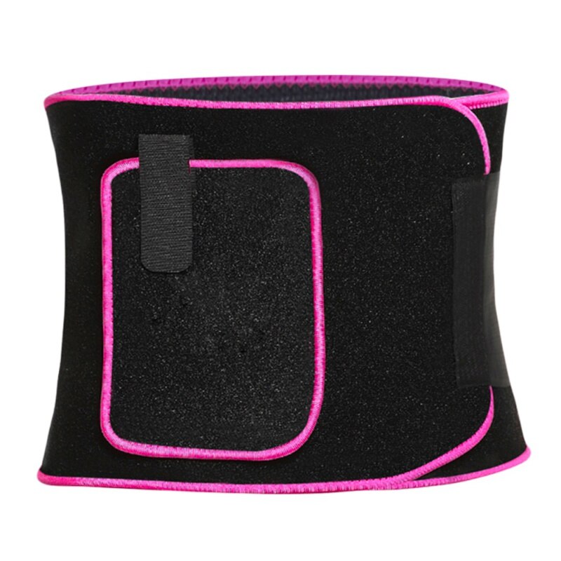Waist Trimmer Belt Weight Loss Sweat Band Wrap Fat Tummy Stomach Sauna Sweat Belt Sport Accessories: waist support