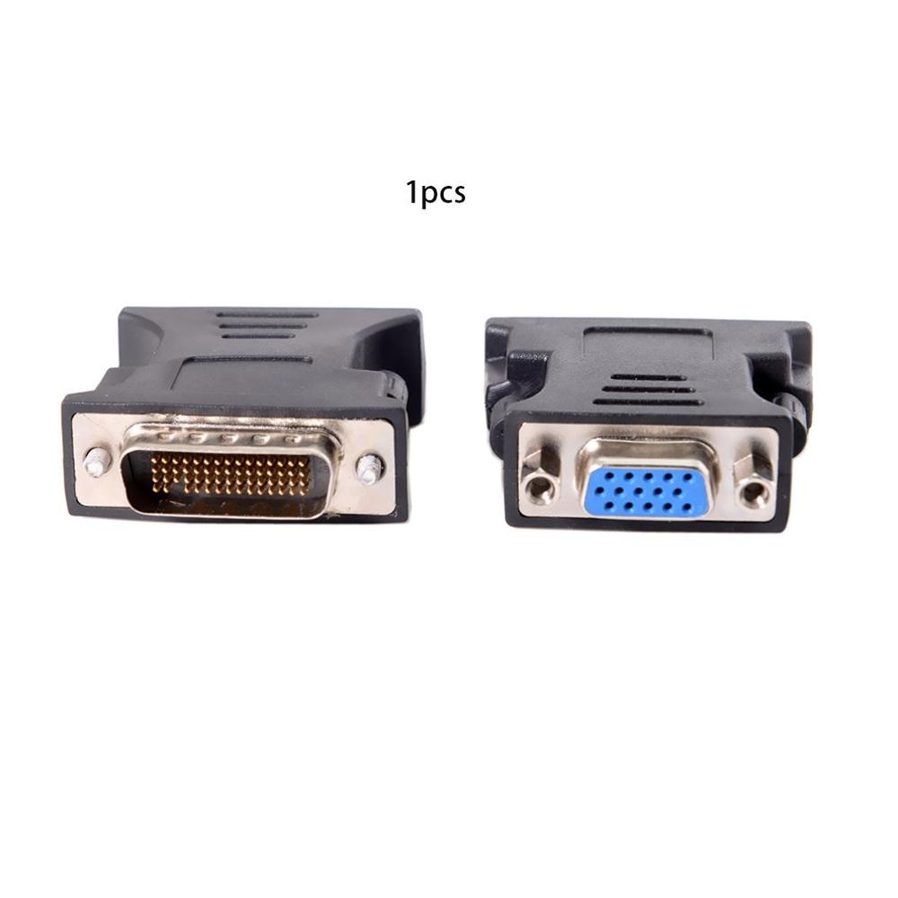 1 to 1 DMS-59 DMS59 59Pin DVI Male to 1-Port VGA Female Video Y Splitter SHORT Cable 1 PC to 1 MONITOR