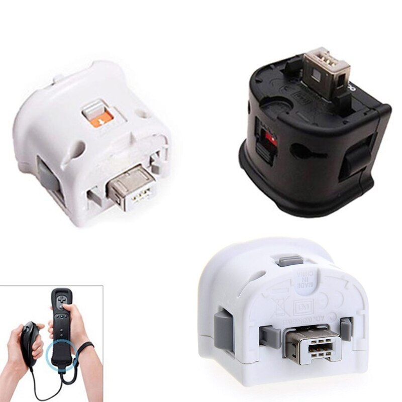 B2RC Motion Plus Adapter, Replacement Sensor Accelerator Compatible with Wii Remote Controller