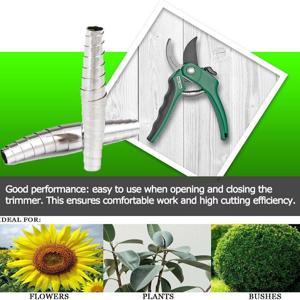 6Pcs Gardening Pruner Replacement Springs Shears Silkworm Steel Spring Household Garden Picking Scissors Springs