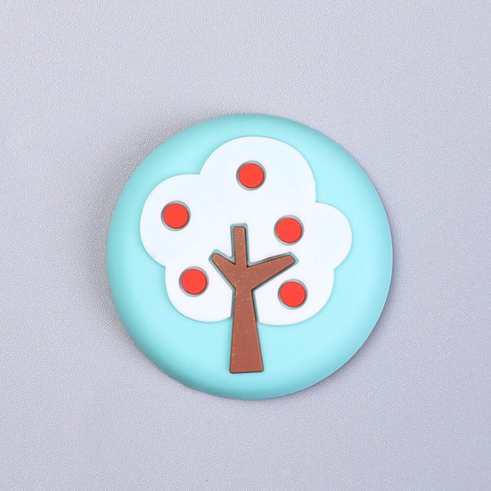 Silicone Home Door Stopper Stickers Handle Bumper 12mm Anti-Collision Pads Rubber Door Touch Mat Cartoon Safety Child Cushion: 7