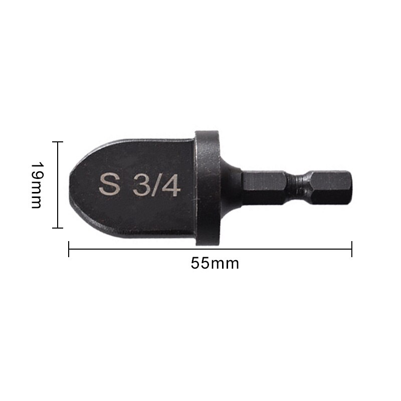 Hex Shank Imperial Tube Pipe Expander Support for Air Conditioner Conditioning Swaging Rotary Tool Set 7/8 3/4 5/8 1/2 3/8 1/4: Hex shank 5
