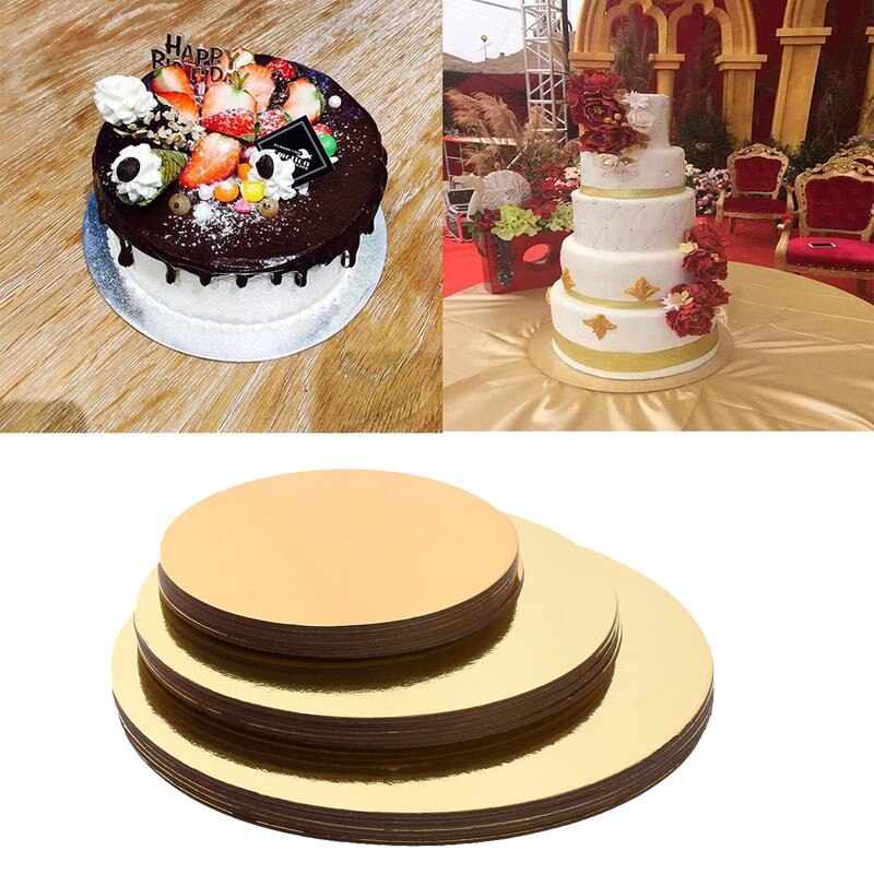 Vogvigo Ronde Mousse Cake Boards Cake Boards Set Van 18 Cake Cirkel Bases 6 Inch, 8 Inch, en 10 Inches 6 Van Elke