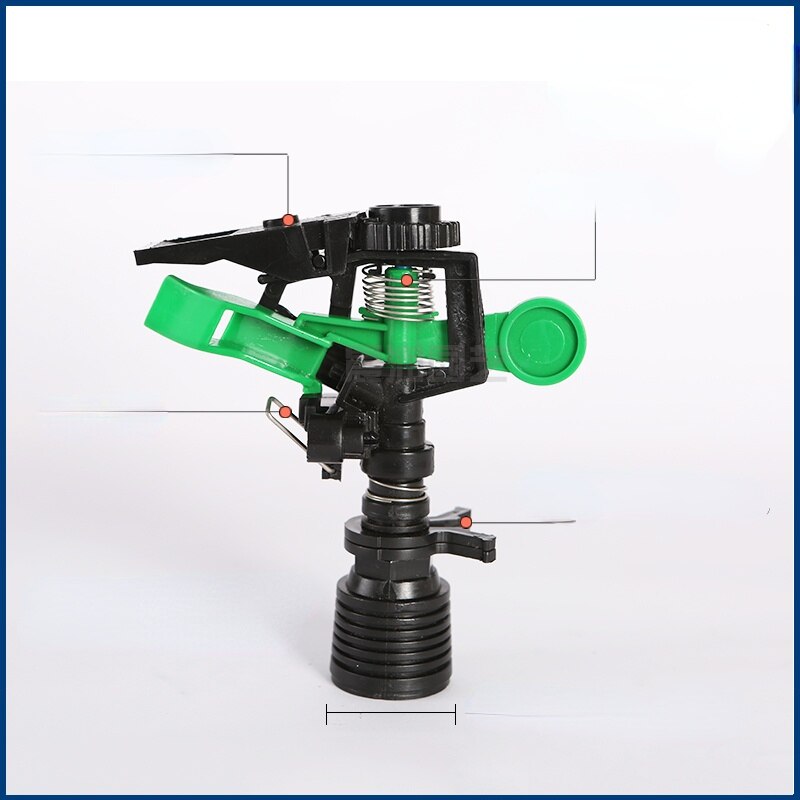 4 points 6 points plastic lawn sprinkler rocker 360-degree rotating sprinkler lawn sprinkler heads