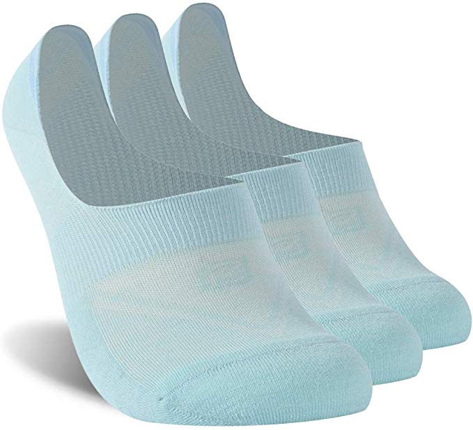 Running Socks, ZEALWOOD Meirno Wool Ultralight No Show Athletic Running Socks for Men and Women, 1/3 Pairs