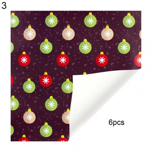 Bibułka prezentowa drukowane papiery rzemieślnicze kolorowy świąteczny doskonały papier pakowy w jasnym kolorze: 3