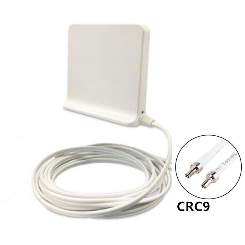 Antena JX 3G 4G LTE antena externa para Huawei B315 B593 E8372 E3372 E5573 ZTE router USB SMA/TS9/CRC9: CRC9 connector