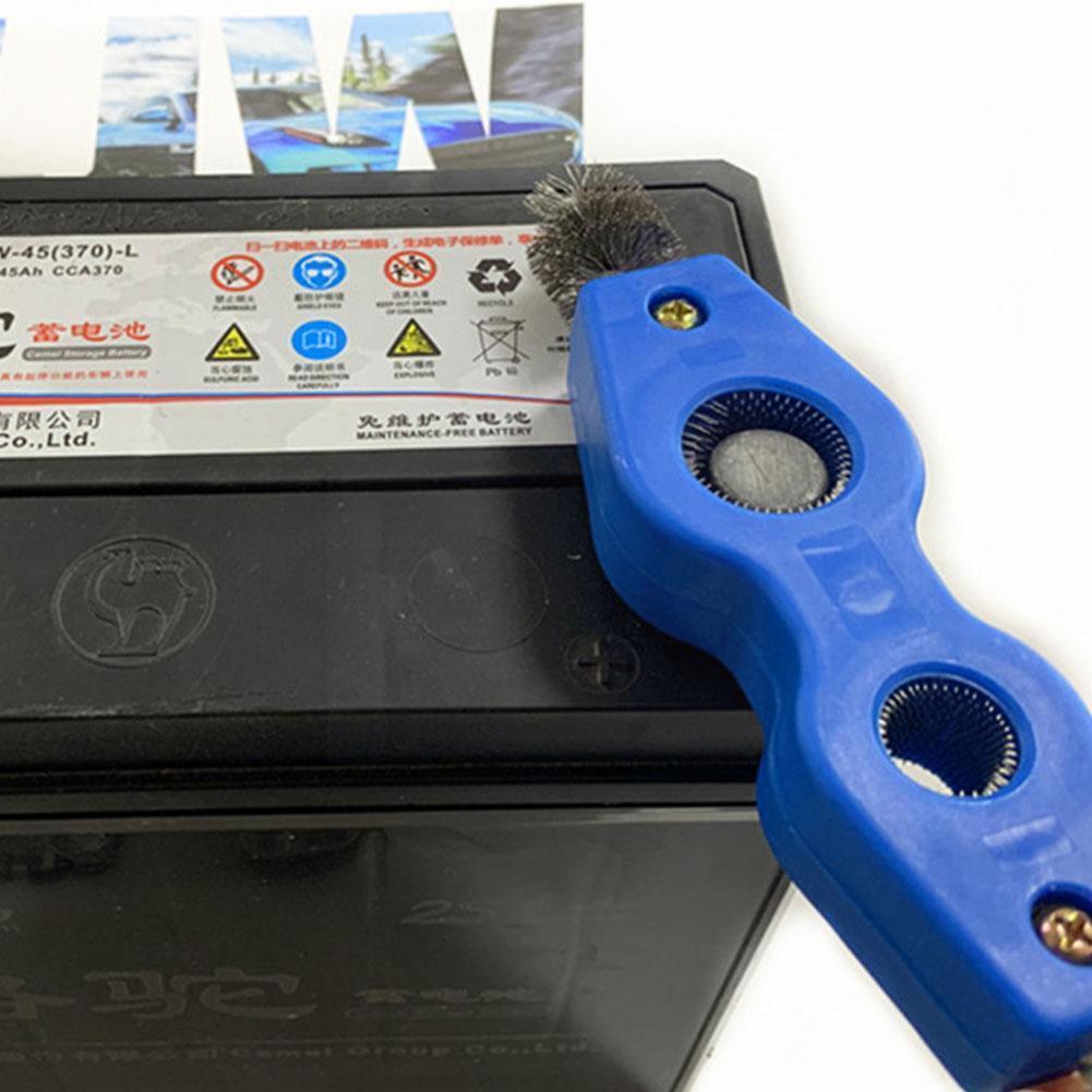 1pc Battery Terminal Cleaning Brush Battery Cleaning Battery Cleaning Rust Battery 4 Brush Removal Brush Brush 1 In Truck T H0E4