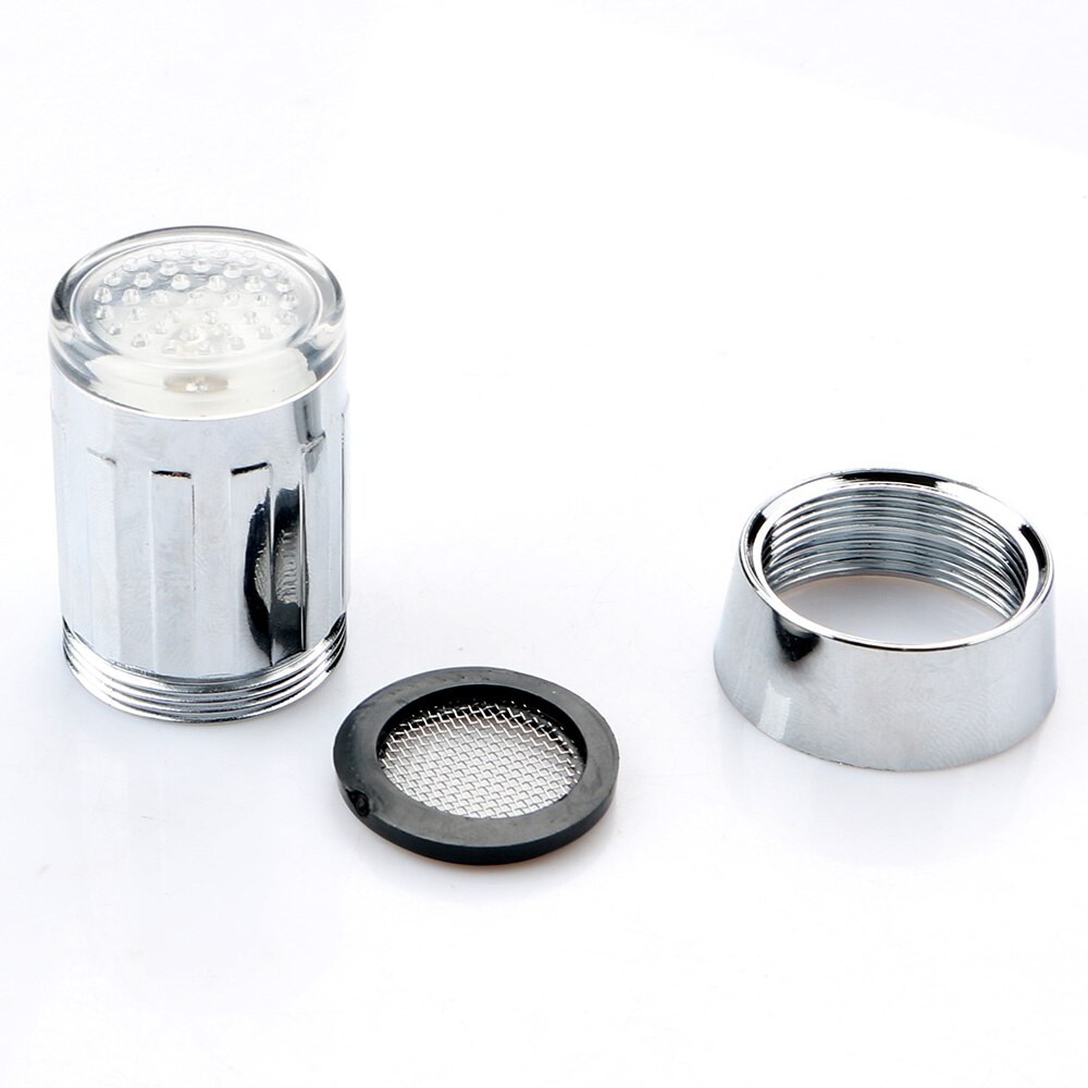 Led Kraan Rgb Kleur Licht Veranderende Knipperend Temperatuurregeling Water Kraan Keuken Badkamer Accessoires