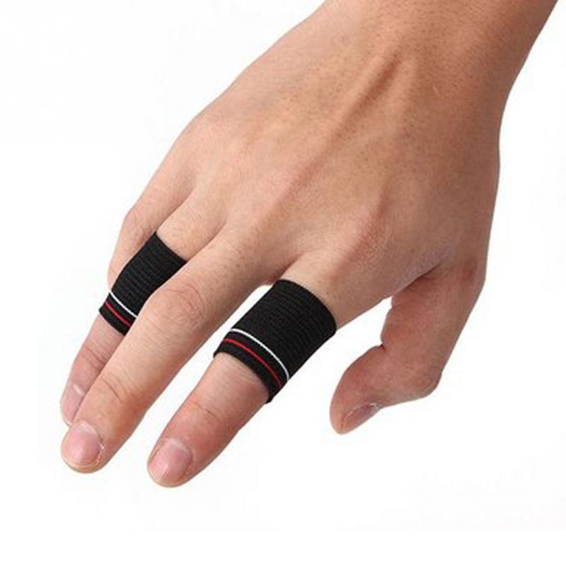 10pcs Sport Finger Splint Guard Bands Finger Protector Guard Support elastico Sport Aid Band basket